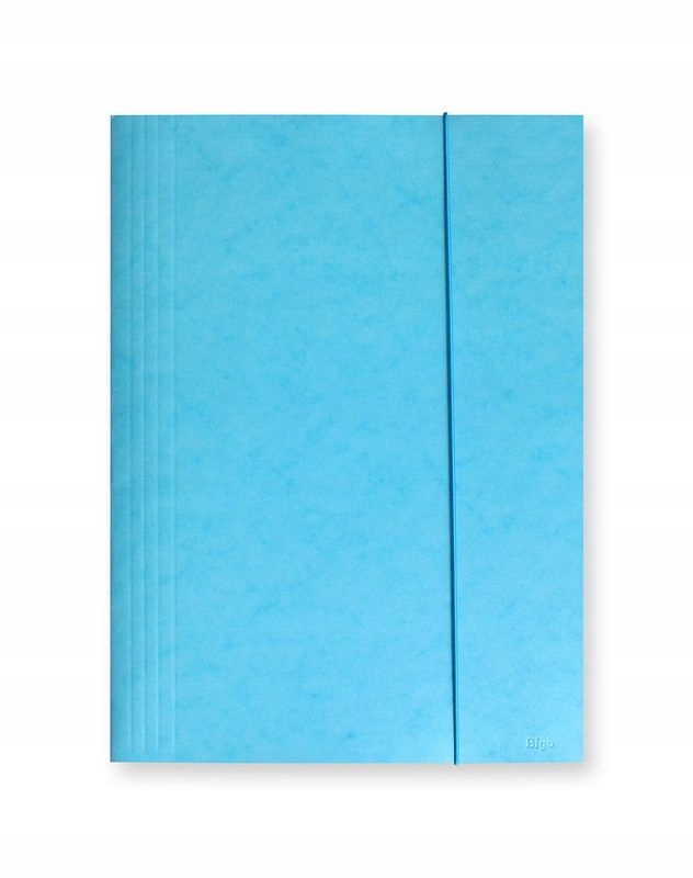 

Teczka A4 Preszpan Z Gumką Jasnoniebieska