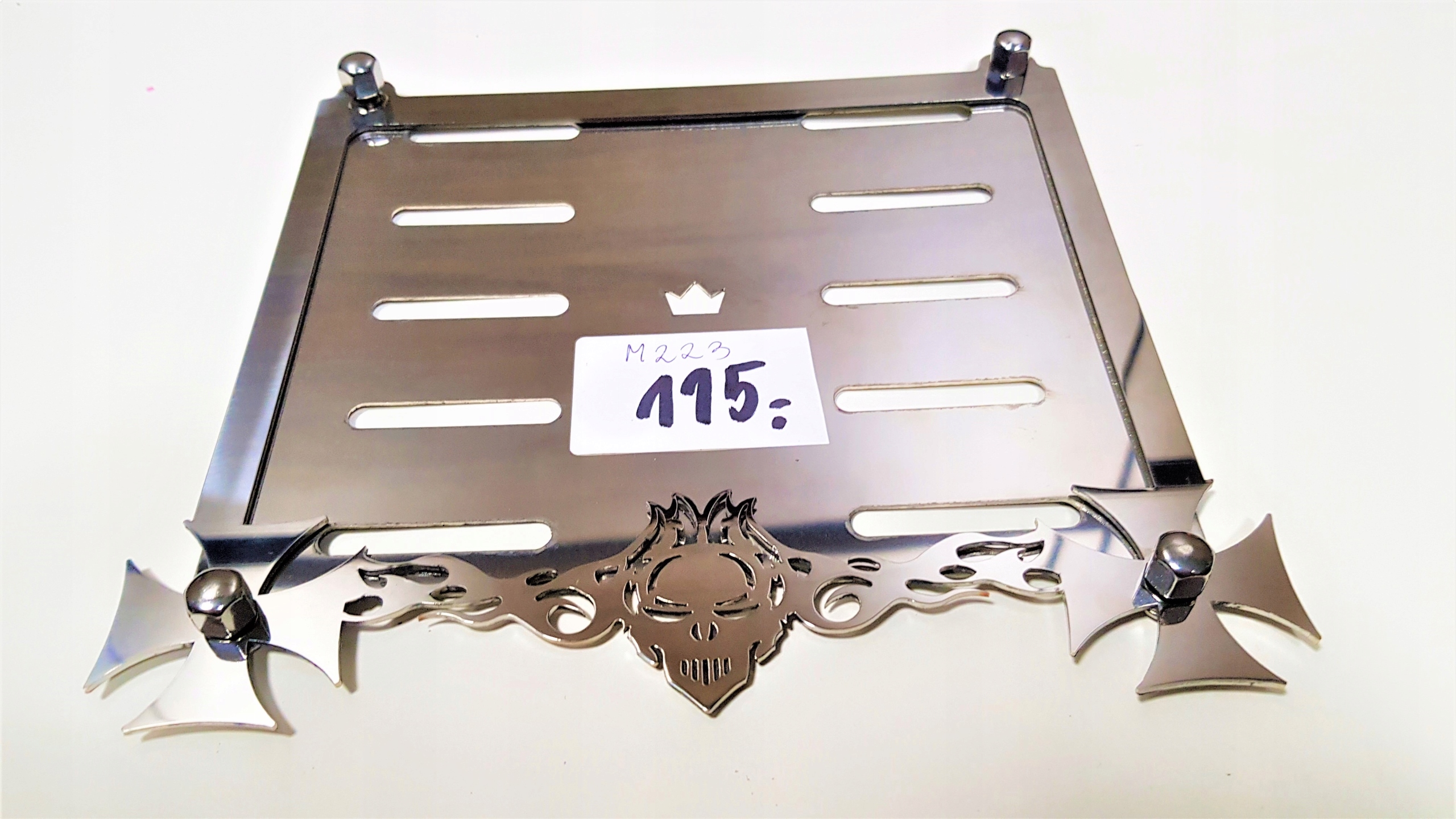 RAMKA TABLICY REJESTRACYJNEJ MOTOCYKLA