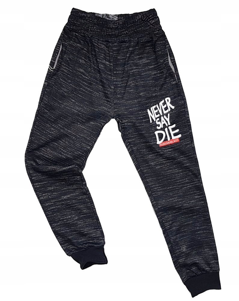 

Spodnie dresowe Never Say Die r 12 - 146/152 Dark