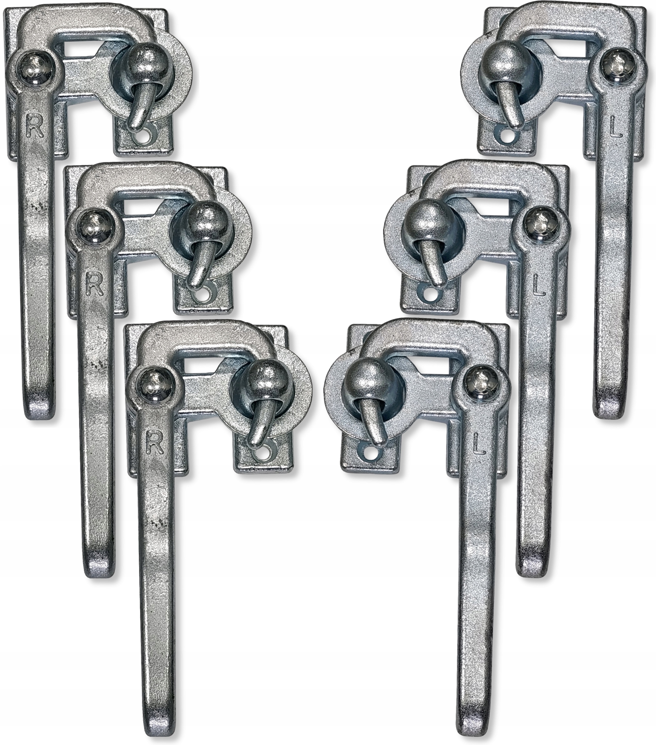 8153.SPINHRTS - KPL скрепки прицепы для 3 стр оцинкованный левый правый