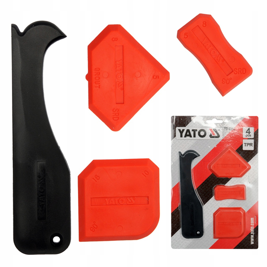 YATO SZPACHELKI DO SILIKONU Z OBCINAKIEM YT-5262