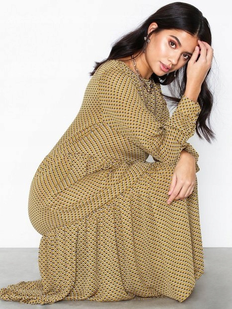 VILA - sukienka w geoetryczny print - M Rozmiar 38