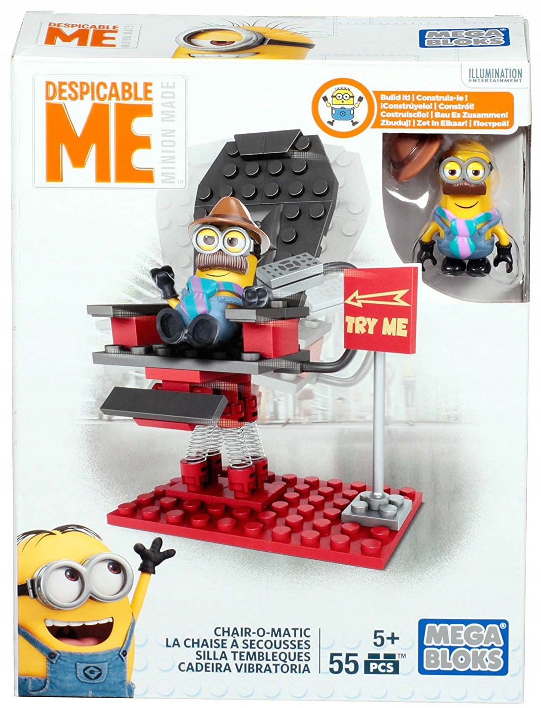 

Klocki Mega Bloks Minionki Zestaw Figurka 55 el.