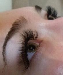 Rzęsy kępki 3:1, 0.10D objętościowa, 10mm Lucky Marka inna marka