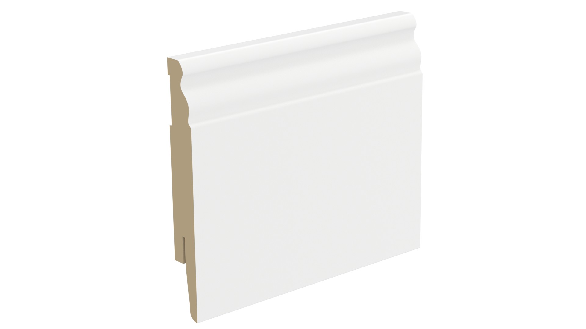 

Białe listwy przypodłogowe Mdf, cokoły 12cm -2m
