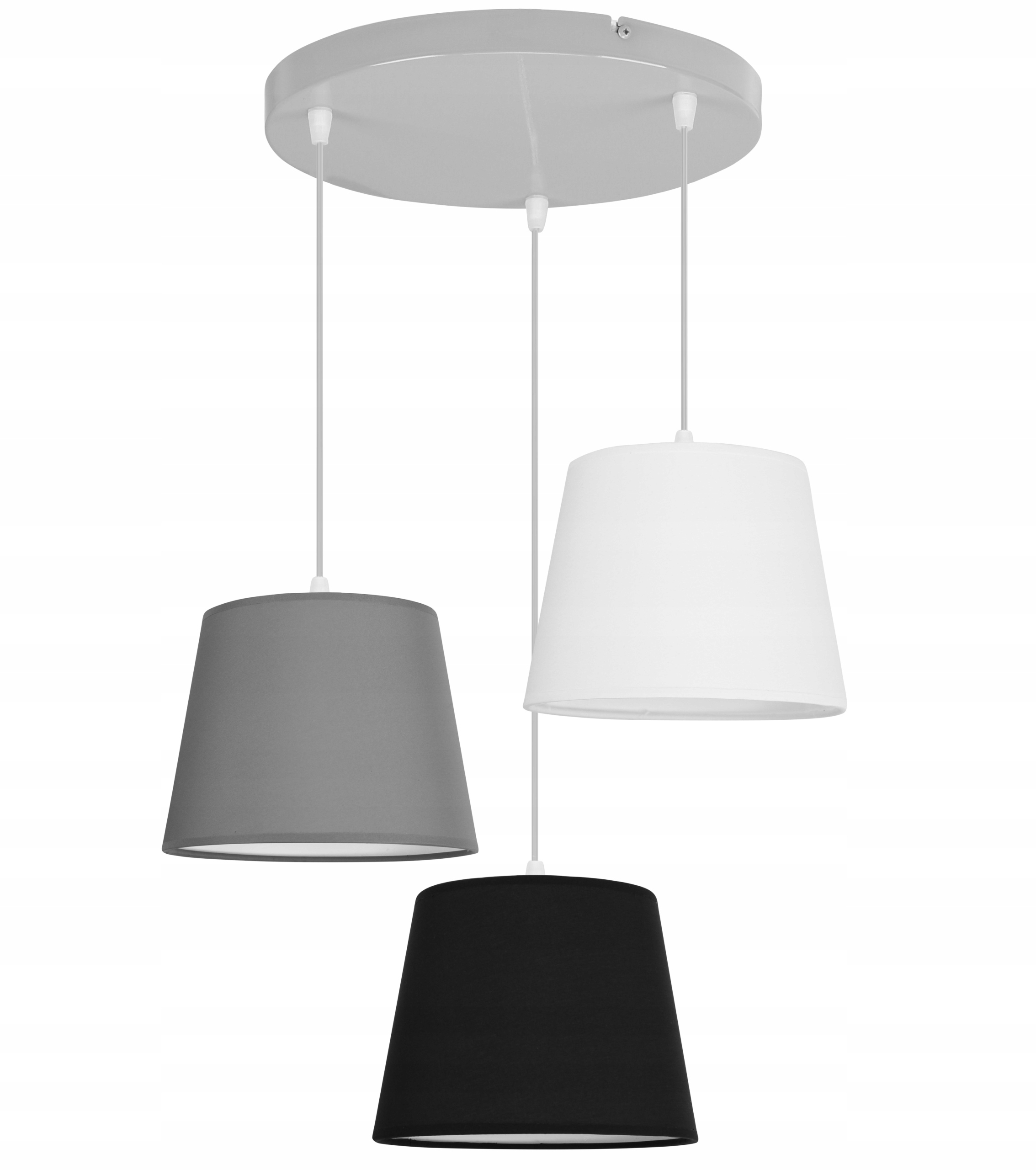 

Lampa Wisząca Sufitowa Żyrandol Abażur Nowoczesna