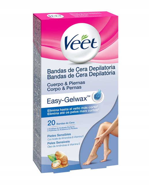 

Veet Plastry Z Woskiem Do Depilacji Ciała 20szt
