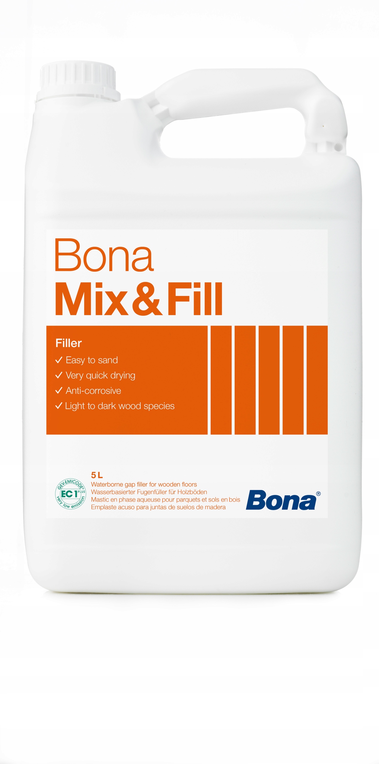 Wypełniacz do szczelin drewna Bona Mix&Fill 5 l