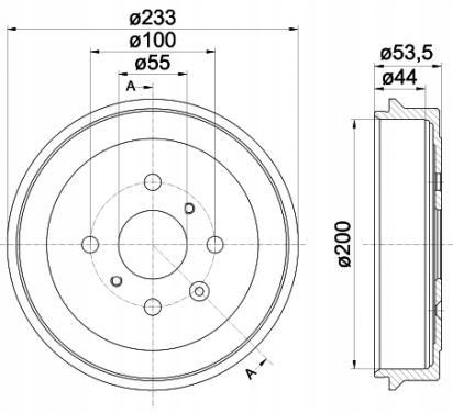 TEXTAR BĘBEN HAMULCOWY CITROEN C1 05> Producent części Textar