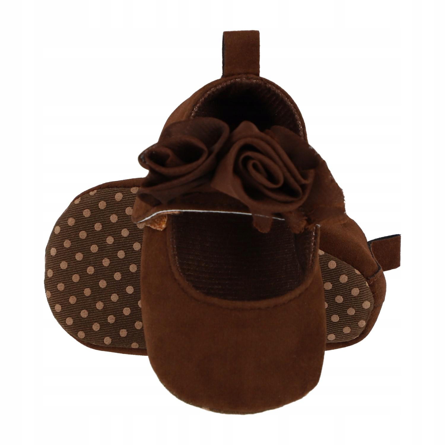 Niemowlęce buciki niechodki balerinki 6-12m Długość wkładki wew. 11.5 cm