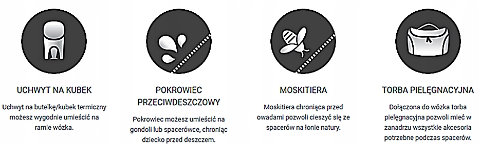 BEBETTO VULCANO wózek 2w1+ MEGA ZESTAW Zestaw 3w1