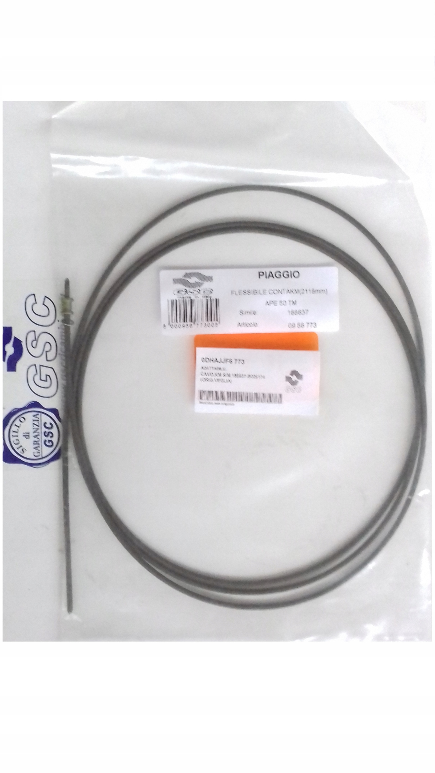 Linka licznika Piaggio Ape 50 WKŁAD