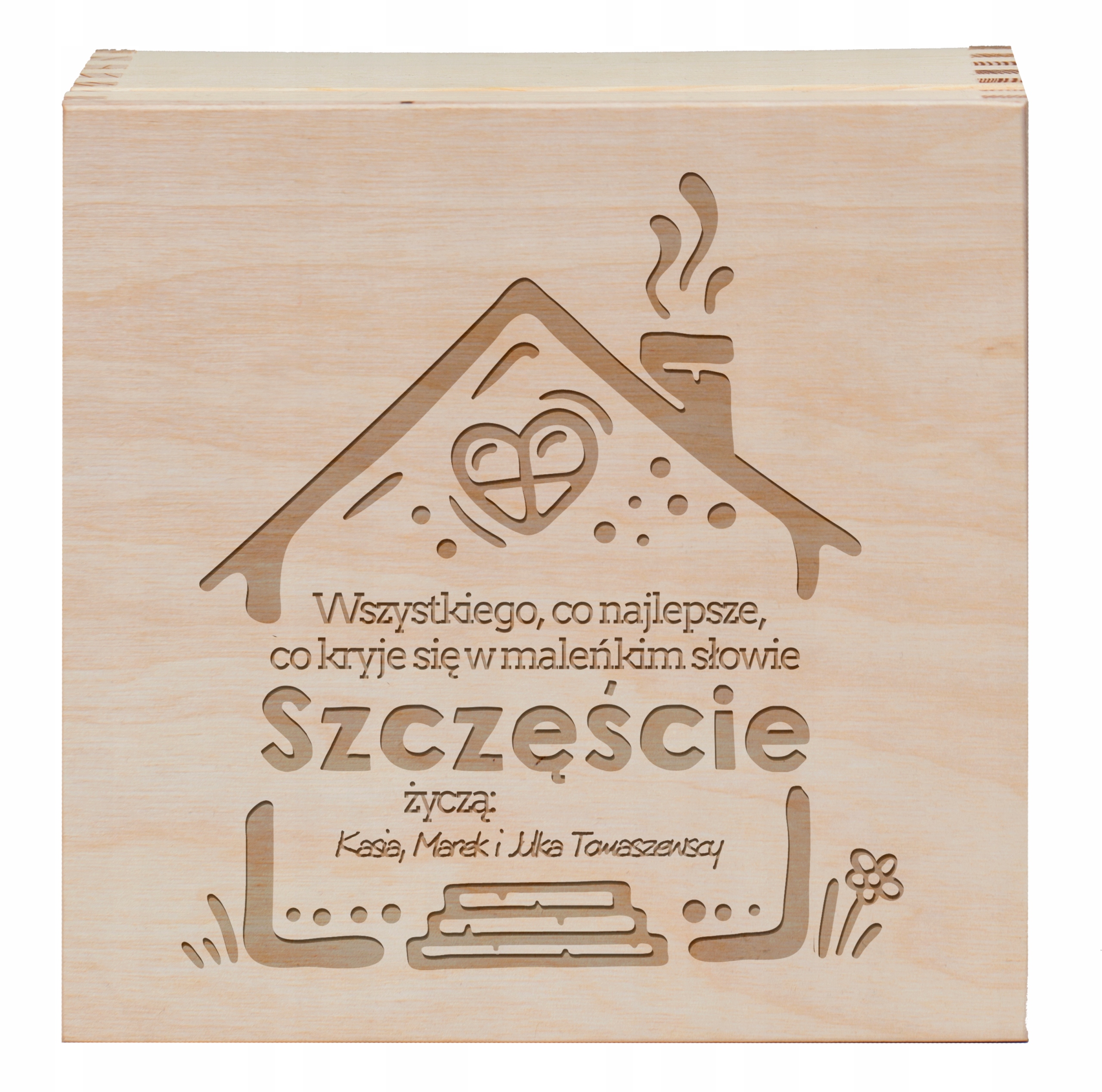 

Herbaciarka sweet home Parapetówka grawer G19