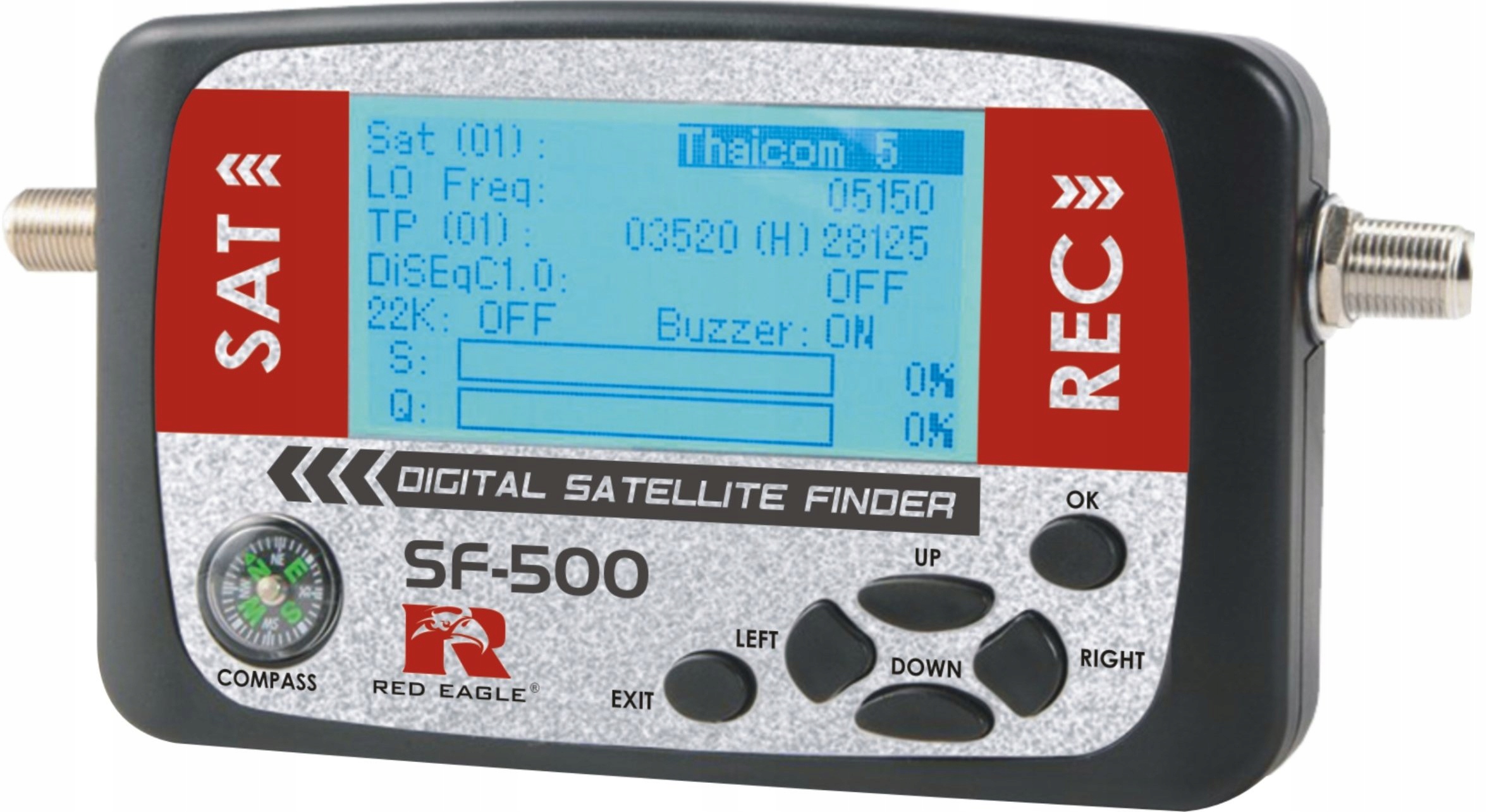 Miernik sygnału satelitarnego SF-500 BYDGOSZCZ