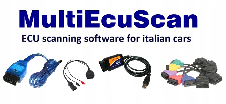 

Pakiet Fiat Alfa Lancia +multiecuscan 7 adapterów