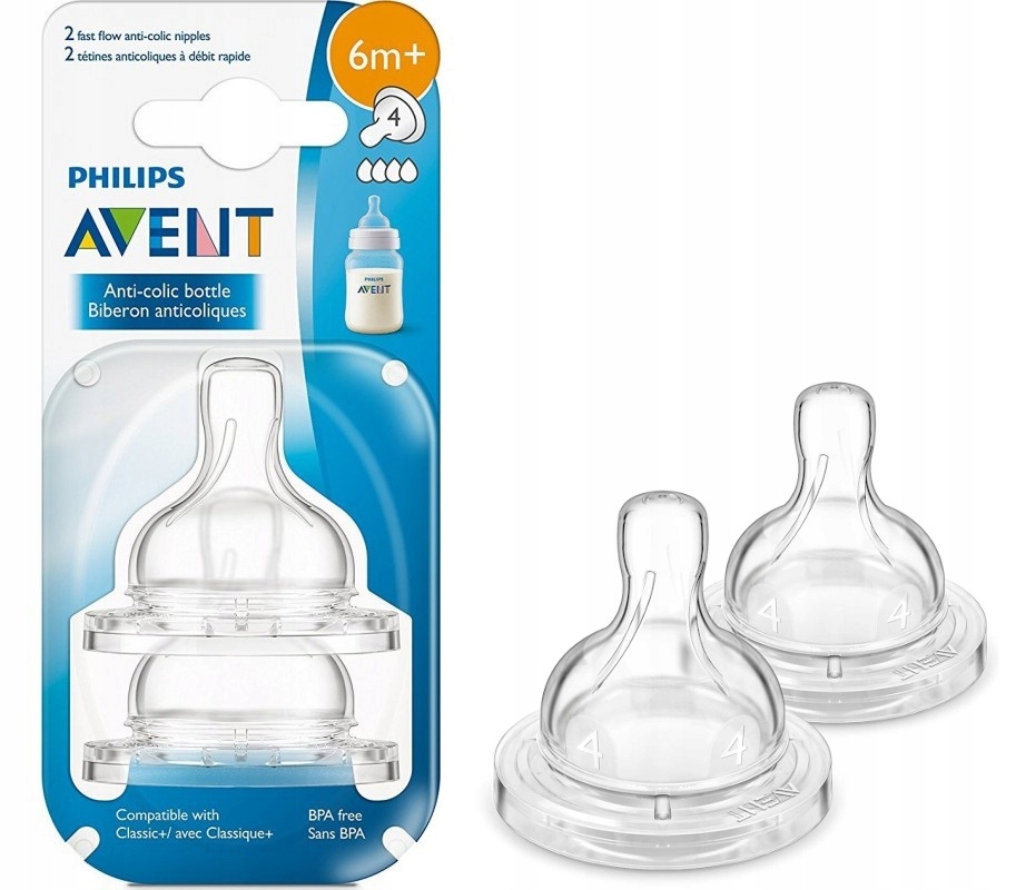 

Smoczek Avent Airflex szybki 2 szt.CLASSIC+