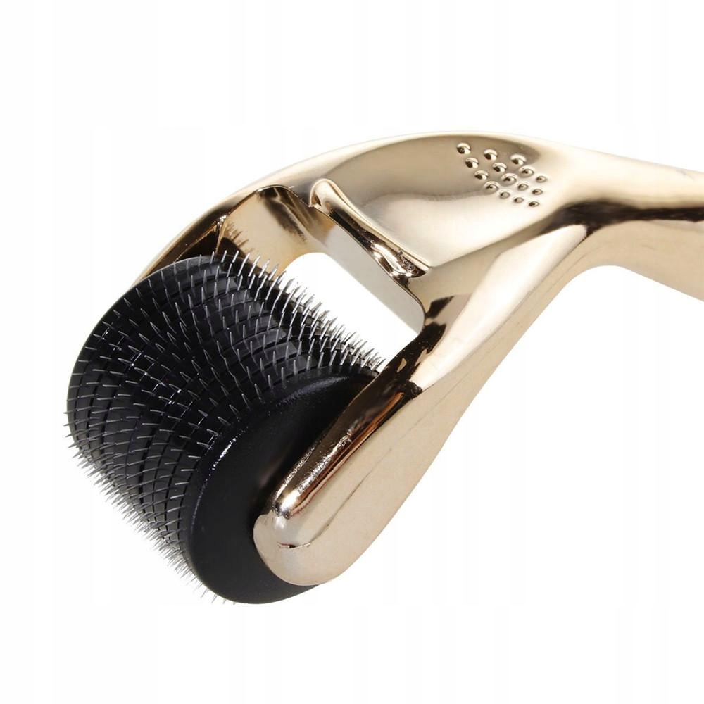 DERMAROLLER GOLD 0.20 mm 540 igieł OCZY Włosy Zasilanie brak