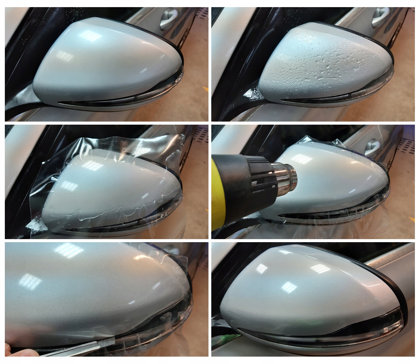 GRUBA FOLIA OCHRONNA NA ROWER ORAGUARD 270g 50x100 Długość 1000 mm