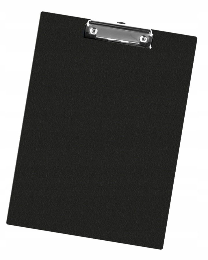 

Clipboard deska z klipem A4 czarna podkładka