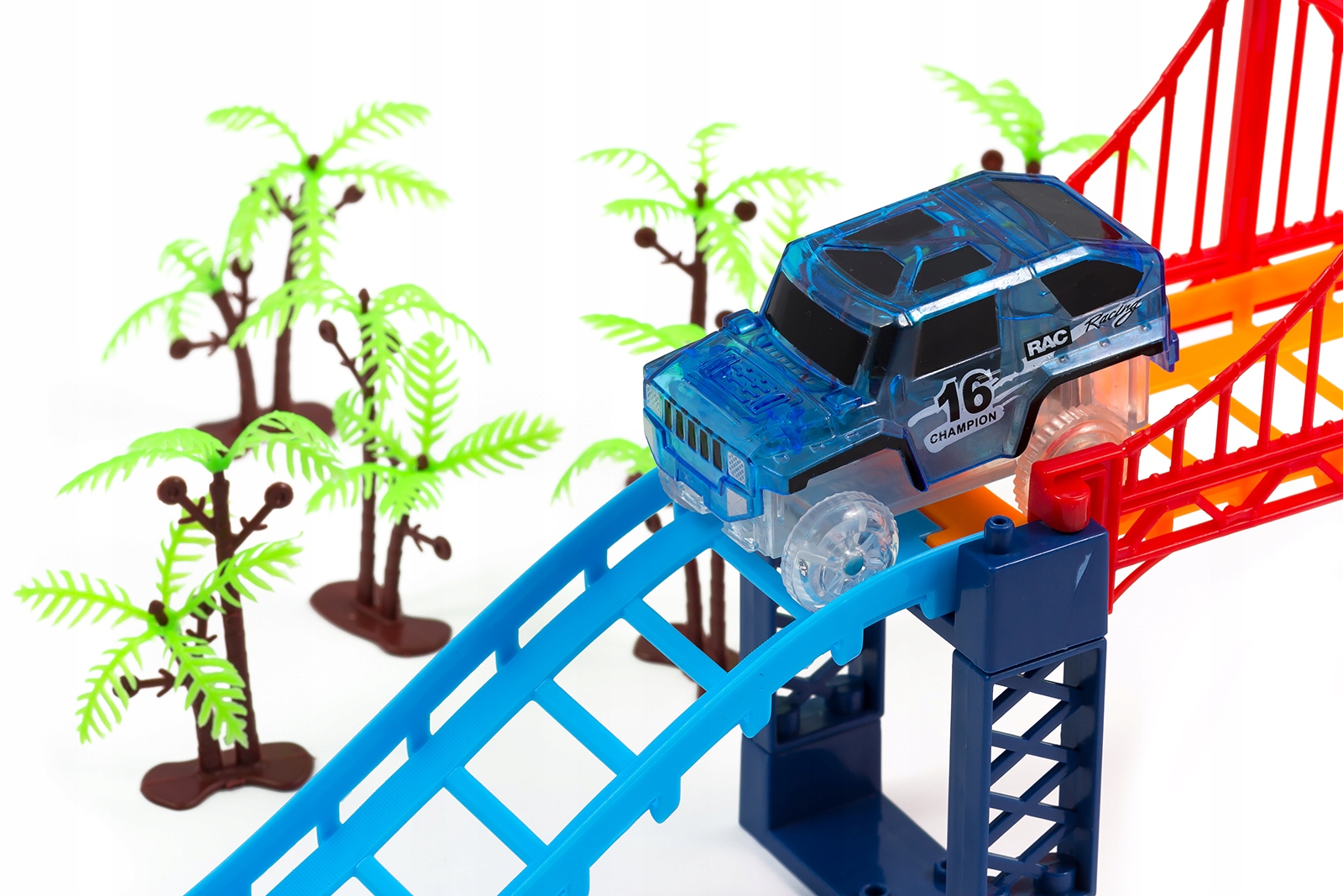 1 x AUTO DO TOR SAMOCHODOWY ŚWIECĄCY GLOW TRACKS Płeć Chłopcy Dziewczynki