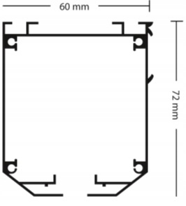 ELEKTRYCZNA ROLETA RZYMSKA COMFORT 230V 65-100 cm Marka inna marka