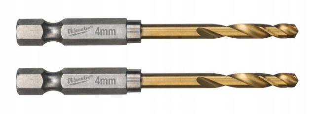 

Milwaukee Wiertło Do Metalu Hss-g TiN 4mm 2szt