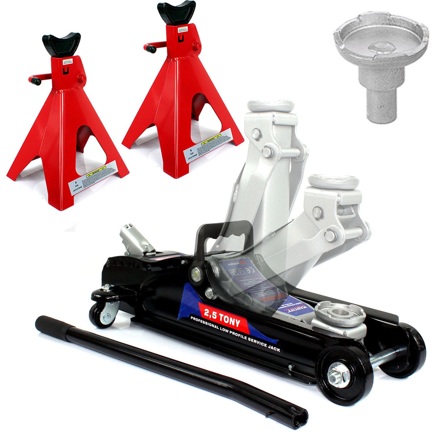 

Podnośnik Samochodowy Lewarek 2,5 T Kobyłki 3T