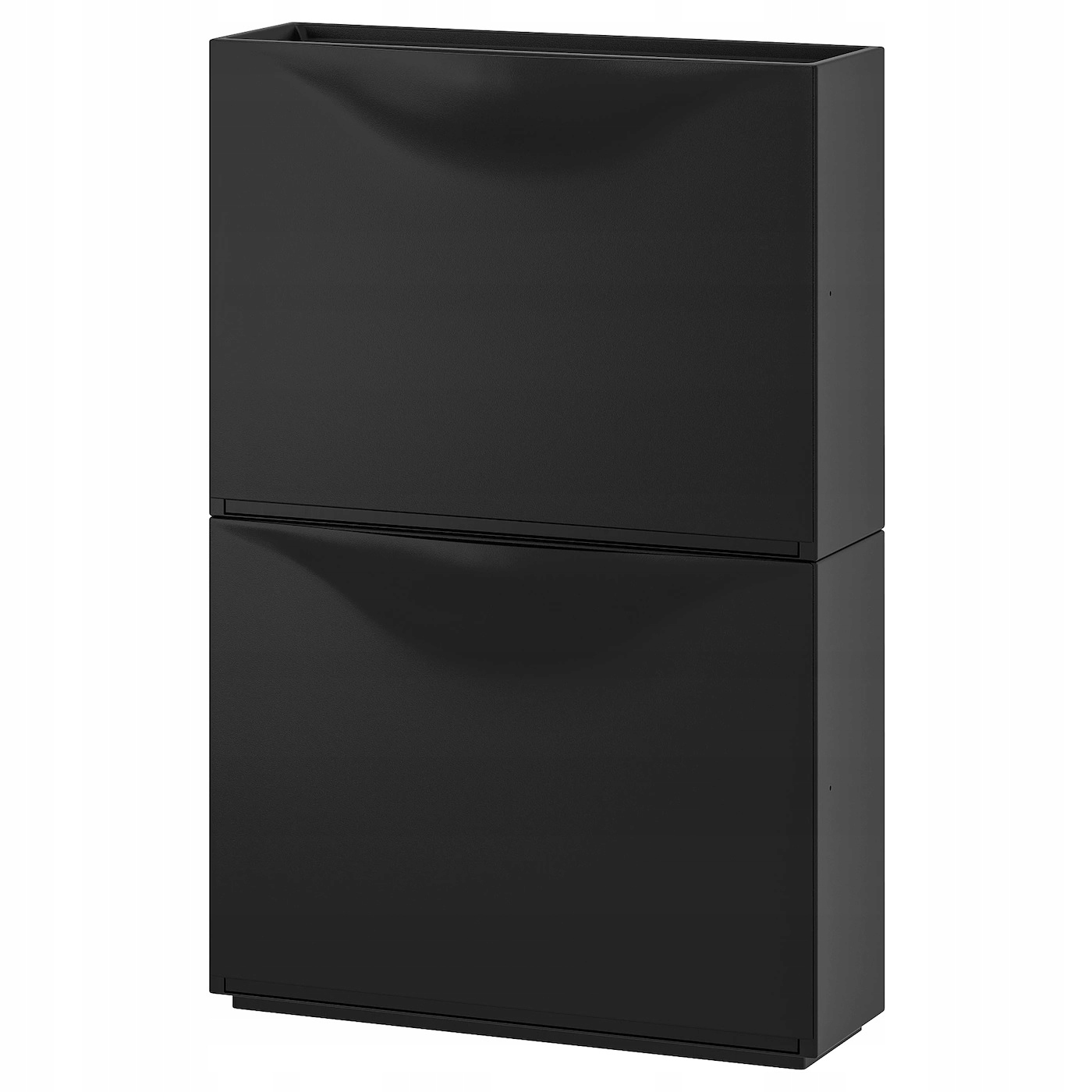Ikea szafka na buty Trones czarny 52x18x39 cm 2 szt