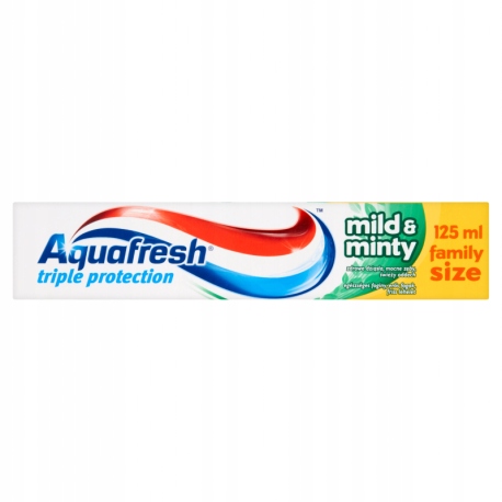 

Aquafresh Mild and Minty pasta do zębów 125ml
