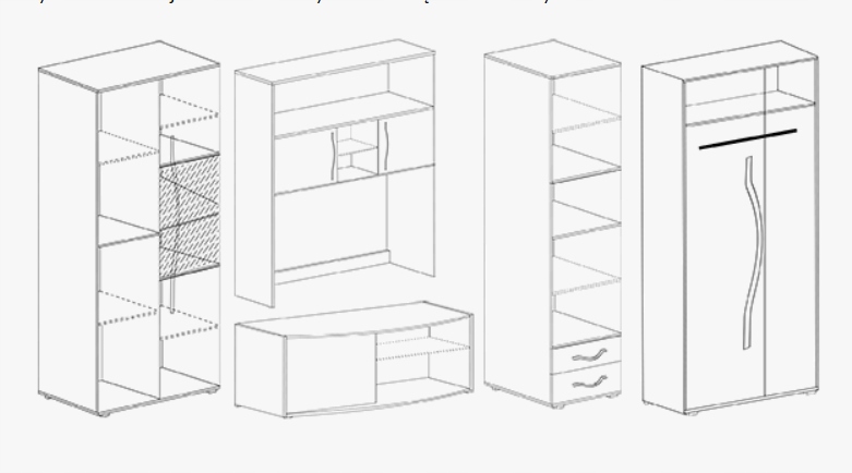 Meblościanka LAURA ID EAN (GTIN) 5903876147549