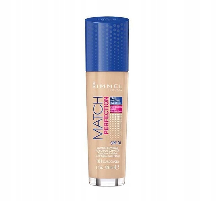 

Rimmel Match Perfection nr 101 Classic Ivory 30ml