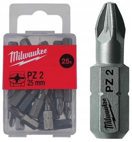 

Milwaukee Bit Końcówka Długa Żywotność PZ2 25mm 25