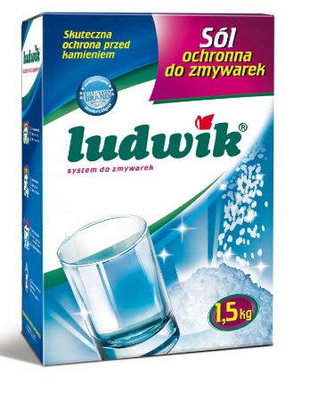 

Ludwik Sól Ochronna Do Zmywarki Zmywarek 1,5KG