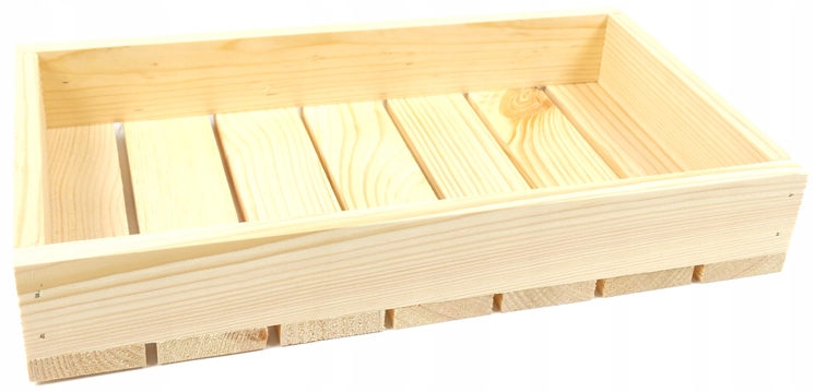 

Skrzynka Drewniana Dekoracyjna Heblowana 35x20x6