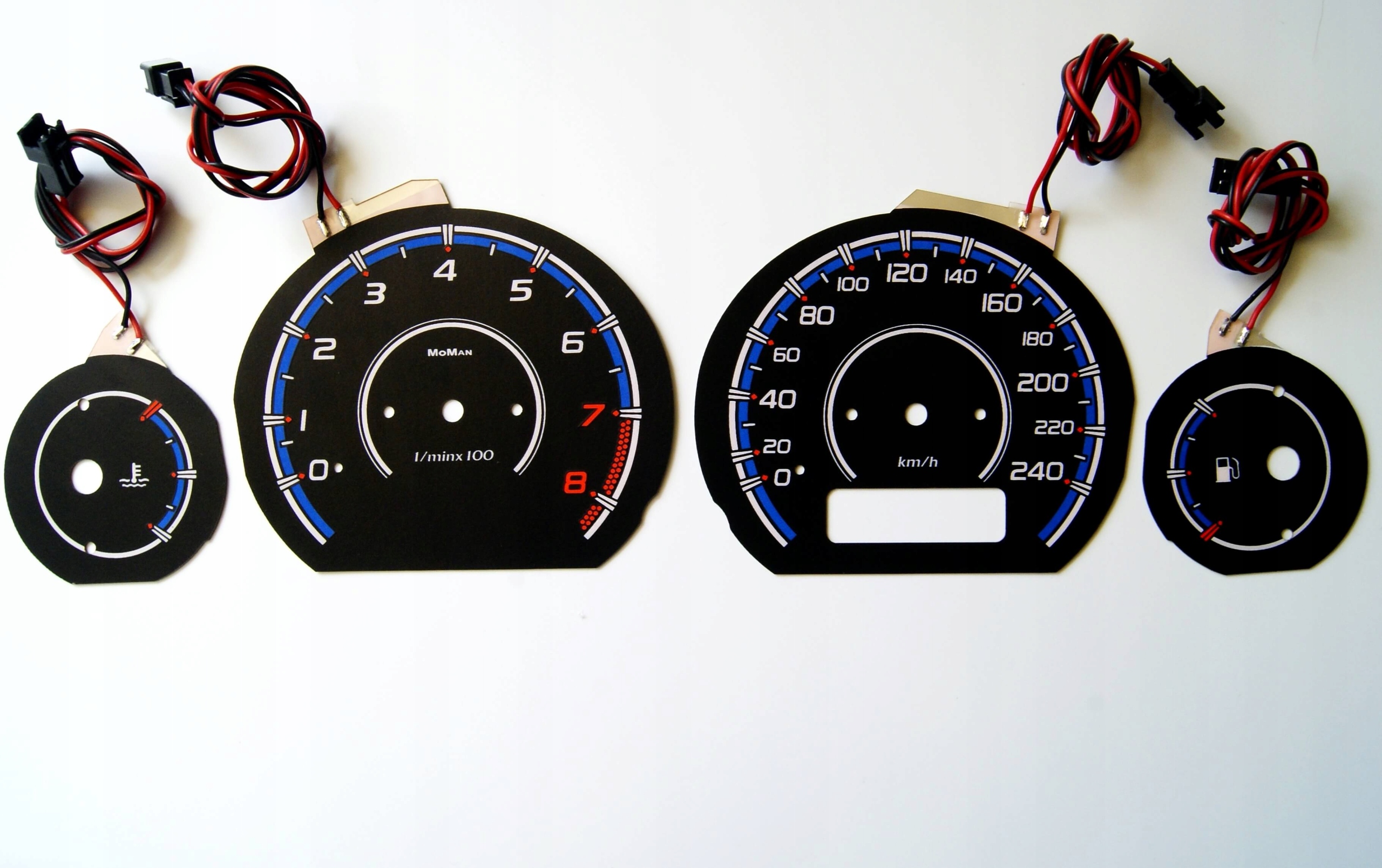 Rover 25, MG ZR MoMan Tarcze licznika INDIGLO