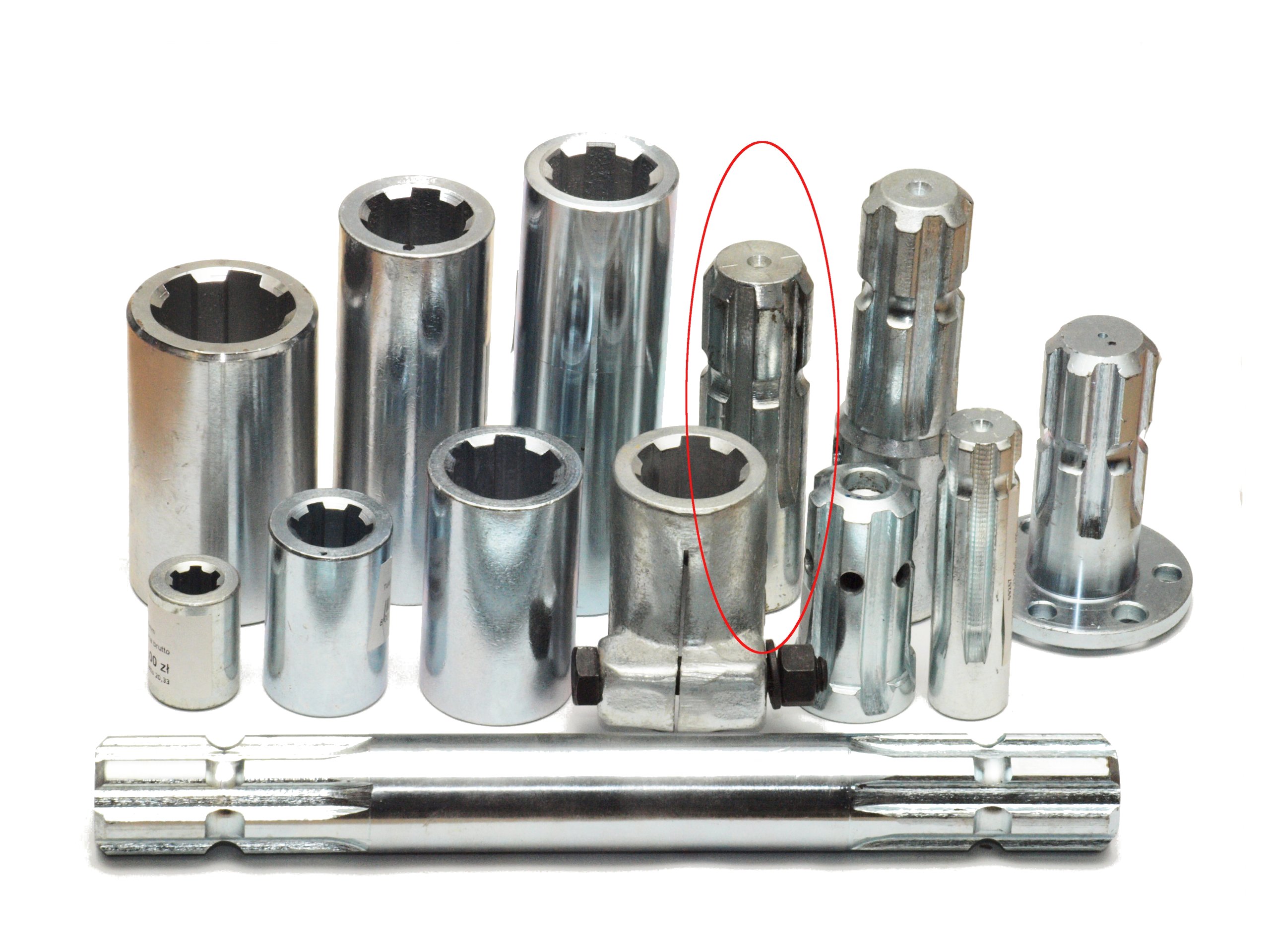 Wałek frezowany WOM 1 3/8 (6) / 150mm EAN (GTIN) 8001238260725