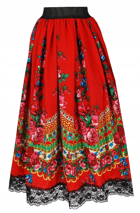 

Spódnica folk MIDI Maxi góralska Cleo S M L XL XXL