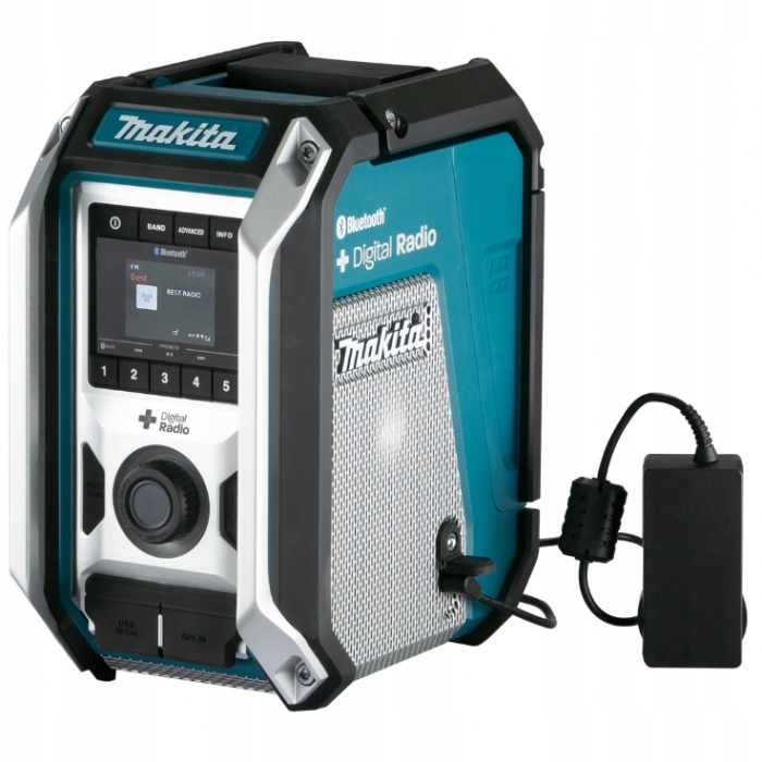 

Radio budowlane Makita Dmr 115 Bluetooth +zasilacz