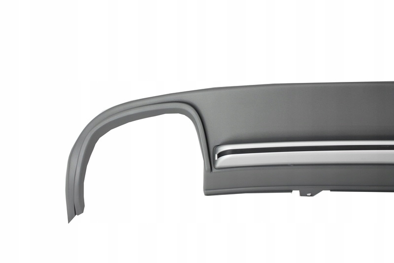 DYFUZOR SPOILER AUDI A4 B8 -11 WZOR S4 S LINE Kolor srebrny
