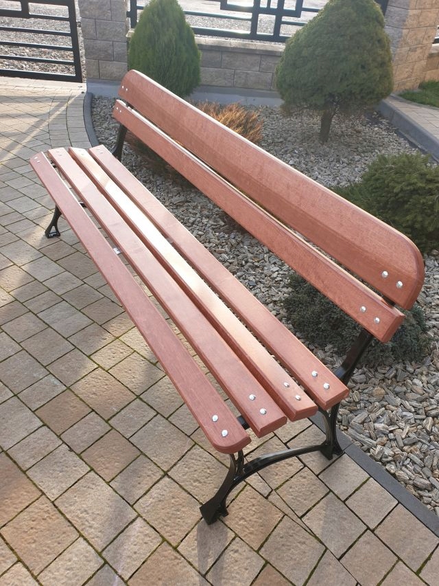 ŁAWKA KRÓLEWSKA DO OGRODU ALUMINIUM 180CM Ł10 Linia 2021