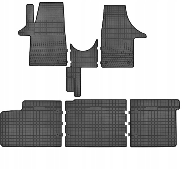 

Dywaniki Gumowe Vw Transporter T5 6 osób 2003-2015