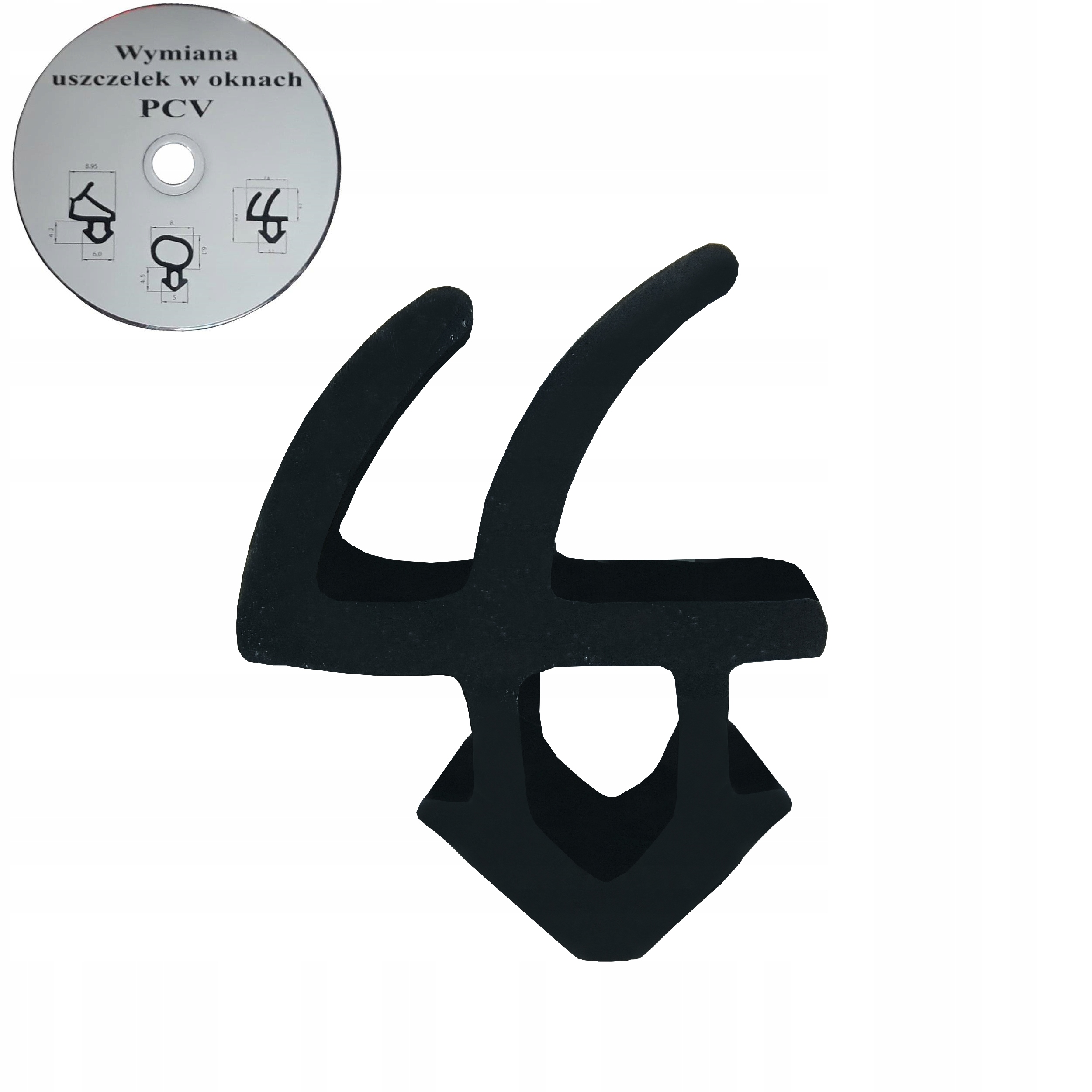 Uszczelki do okna okien okienne EPDM S-1388 REHAU