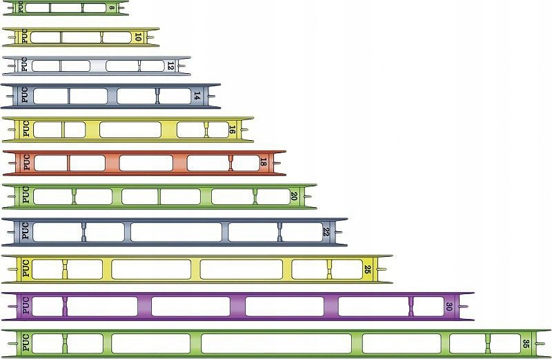 DRABINKI , KLEPKI NA ZESTAWY STONFO LARGE 10cm x 5 szt