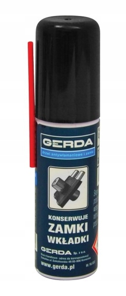 PREPARAT SMAR GERDA DO KONSERWACJI ZAMKÓW WKŁADEK