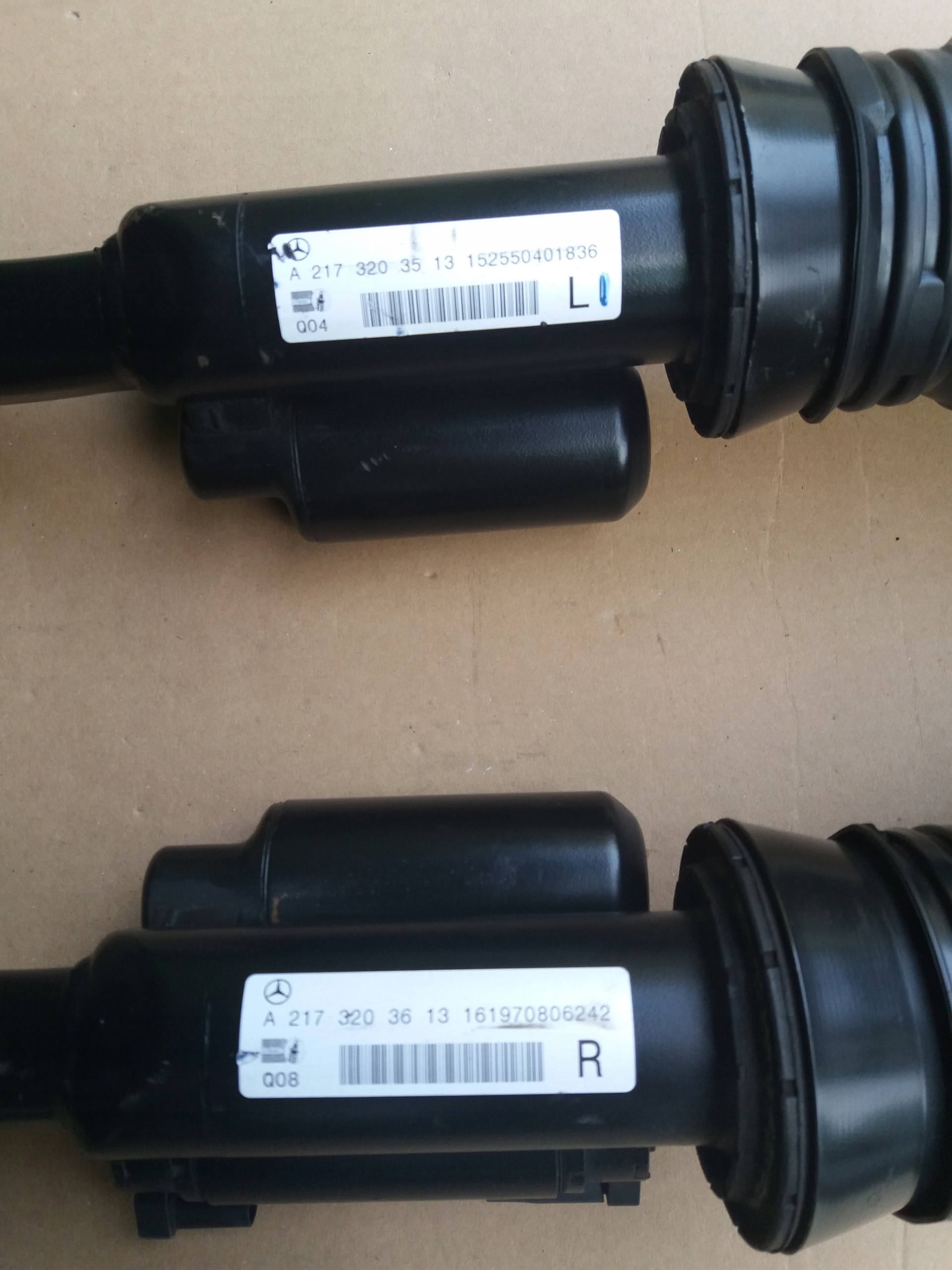 A2173203513 - Амортизатор 4Matic Mercedes S COUPE W217 лифт 4x4