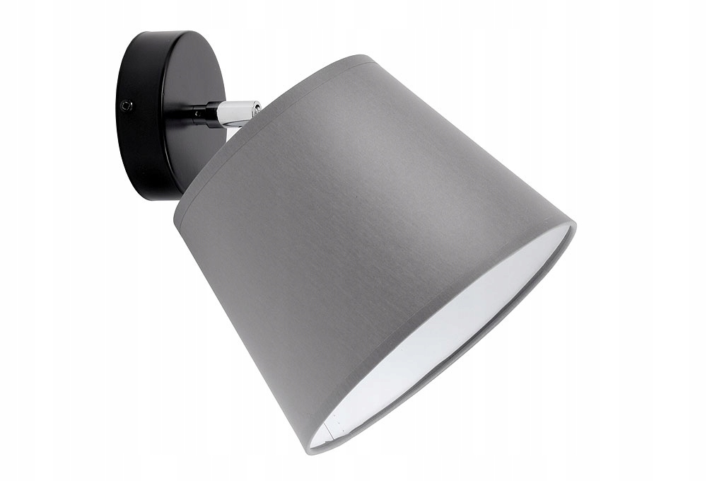 

Lampa ścienna kinkiet żyrandol 1 abażury stożek