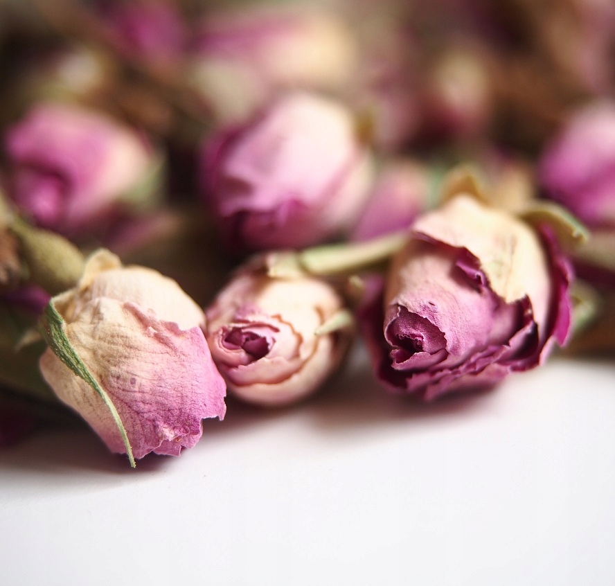 Pastelowe Pąki Róż pączki Kwiaty jadalne 50g Marka Palarnia Kawy W&A