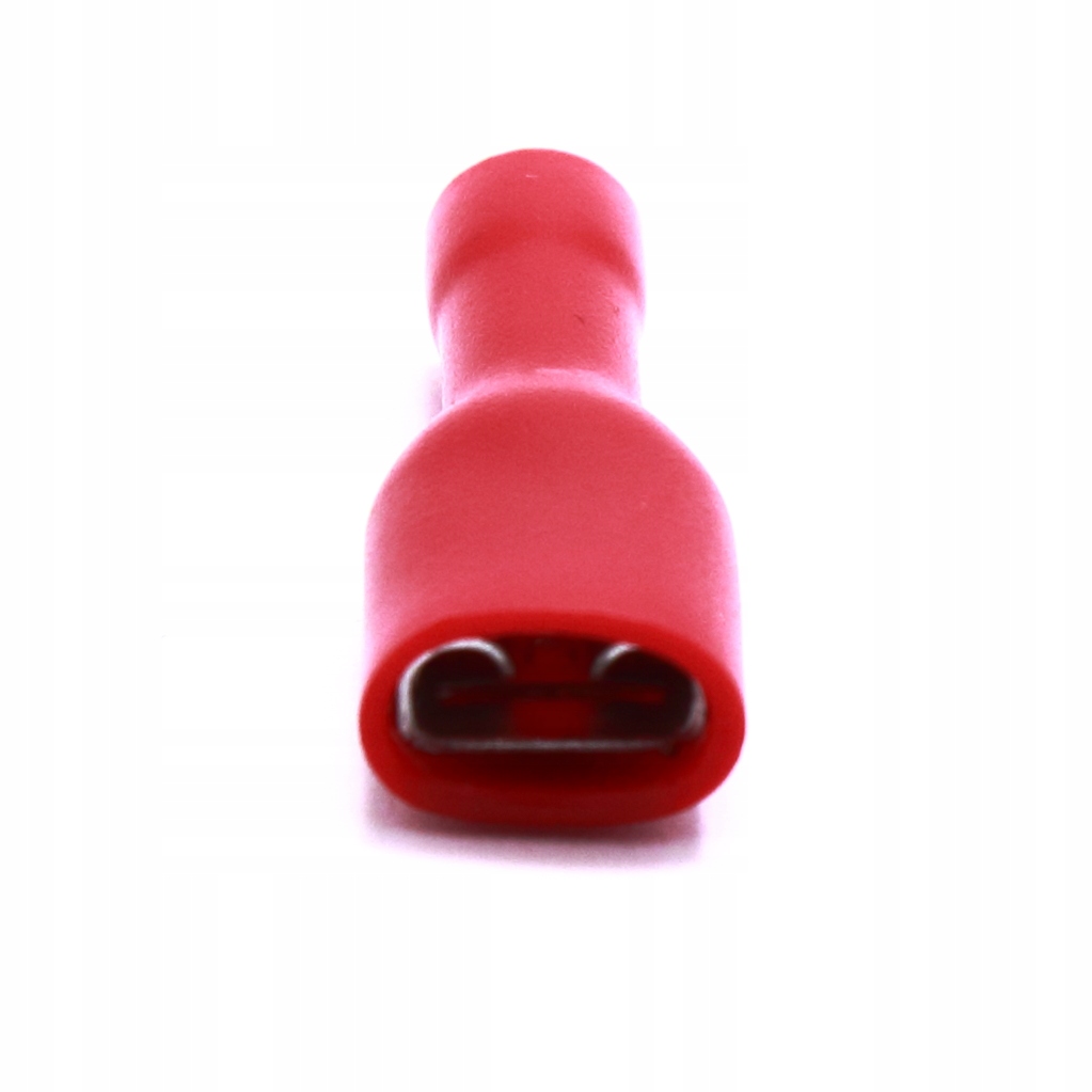 KONEKTOR IZOLOWANY PEŁNY ŻEŃSKI RED 6,4mm 100 SZT Kod producenta 02040