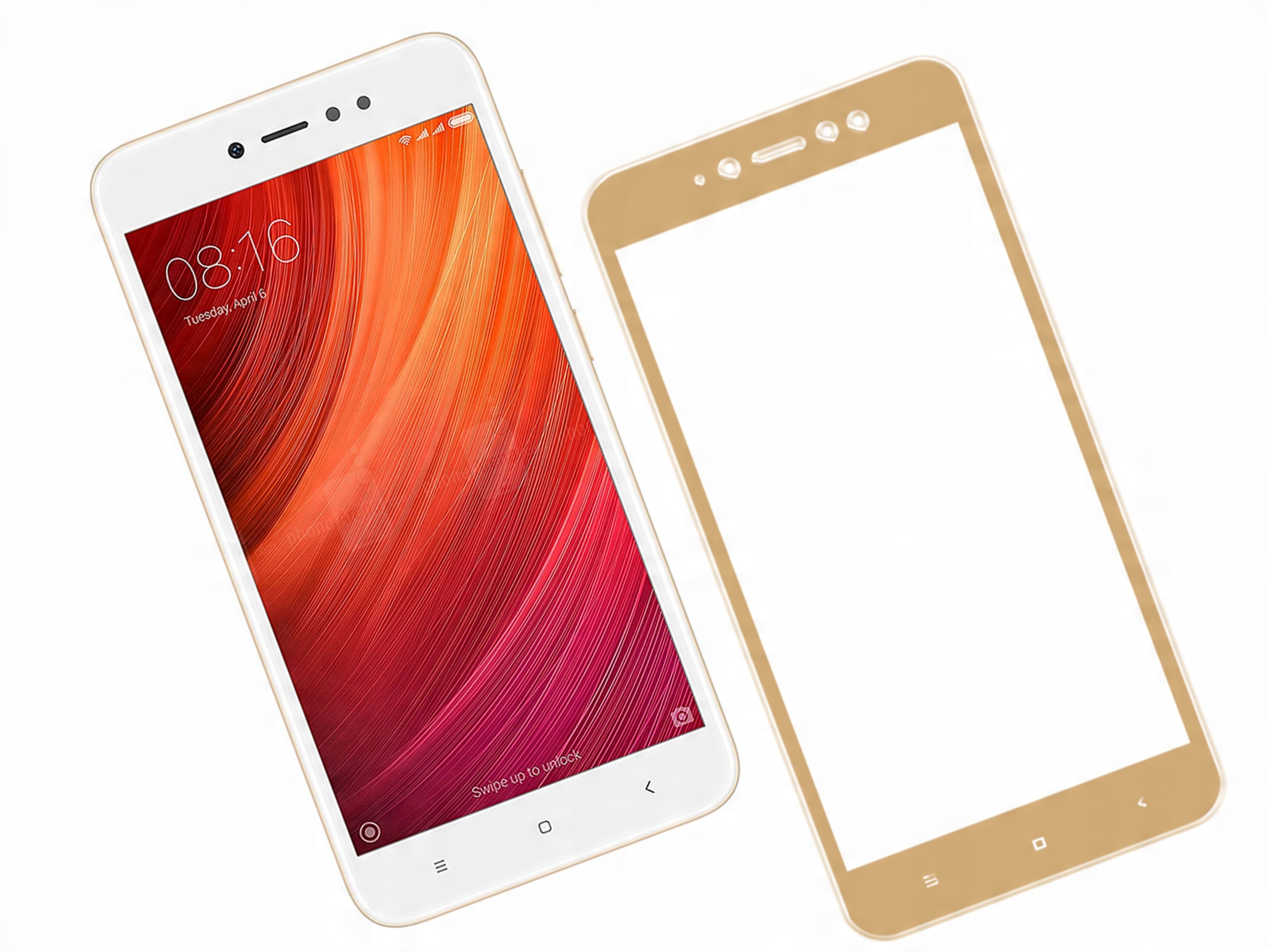 

Szkło hartowane 3D 9H Xiaomi Redmi Y1 Złote
