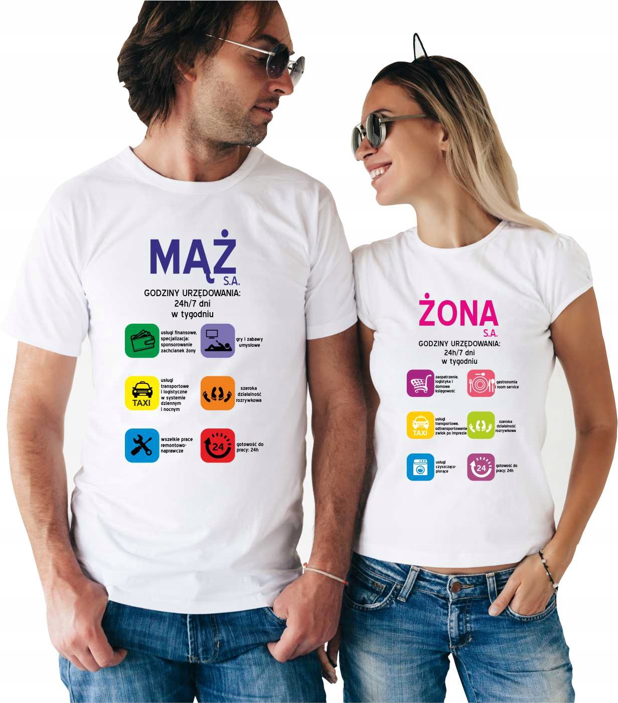 Футболки ПОДАРОК НА ГОДОВЩИНУ СВАДЬБЫ жена муж пар